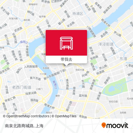 南泉北路商城路地图