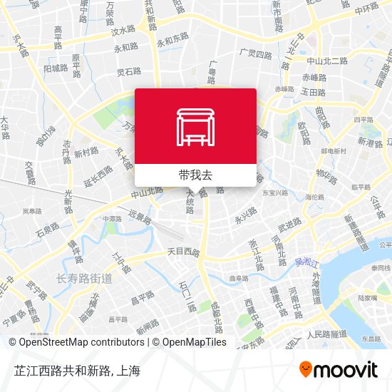 芷江西路共和新路地图