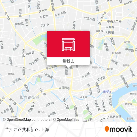 芷江西路共和新路地图