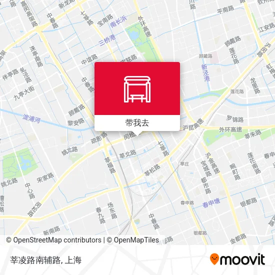 莘凌路南辅路地图