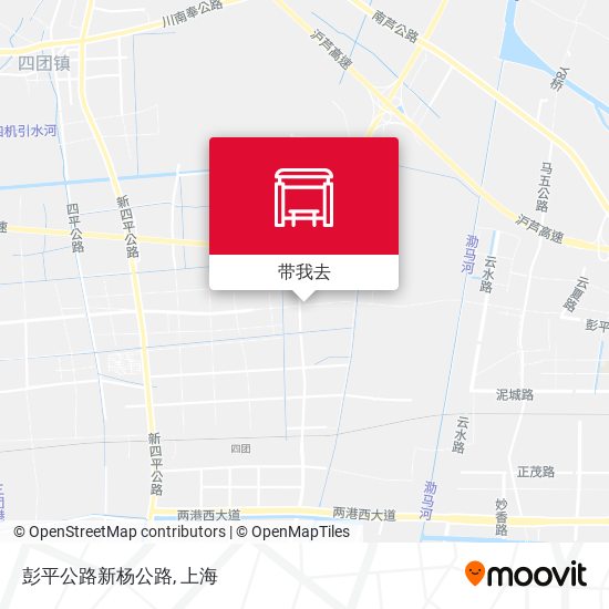 彭平公路新杨公路地图