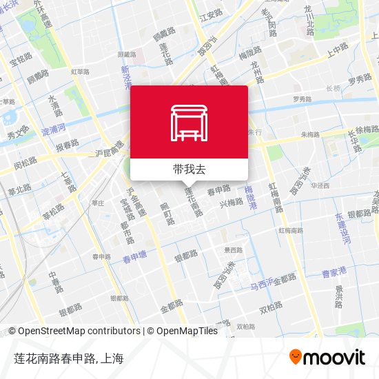 莲花南路春申路地图