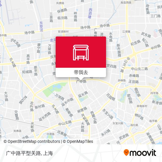 广中路平型关路地图