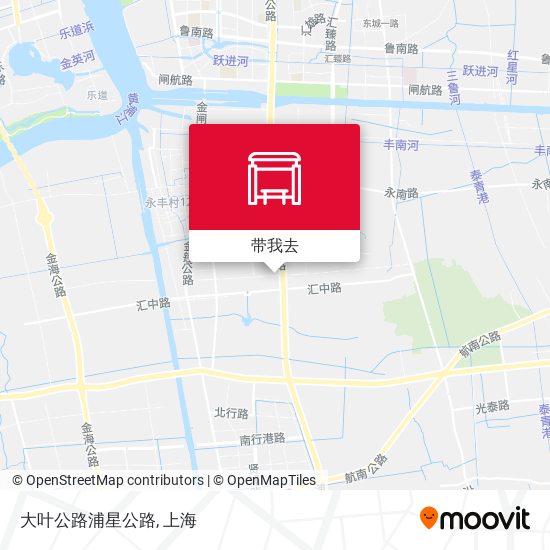 大叶公路浦星公路地图
