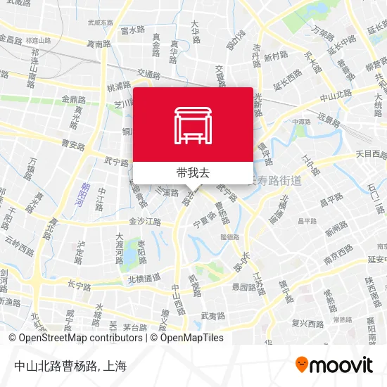 中山北路曹杨路地图