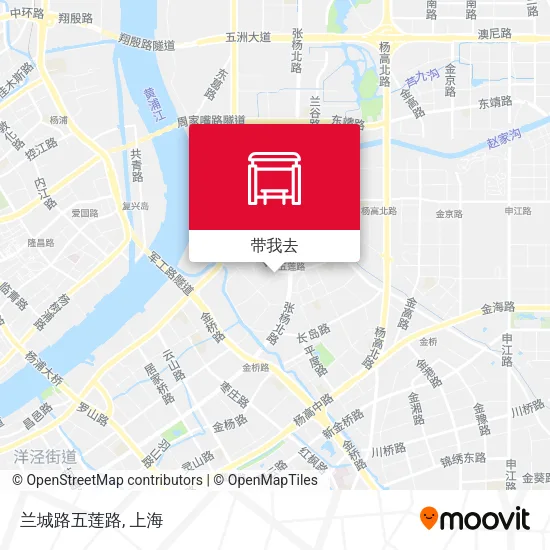 兰城路五莲路地图