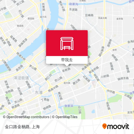 金口路金杨路地图