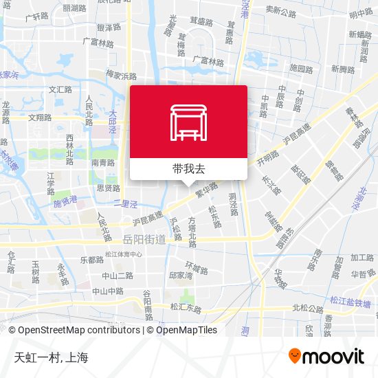 天虹一村地图