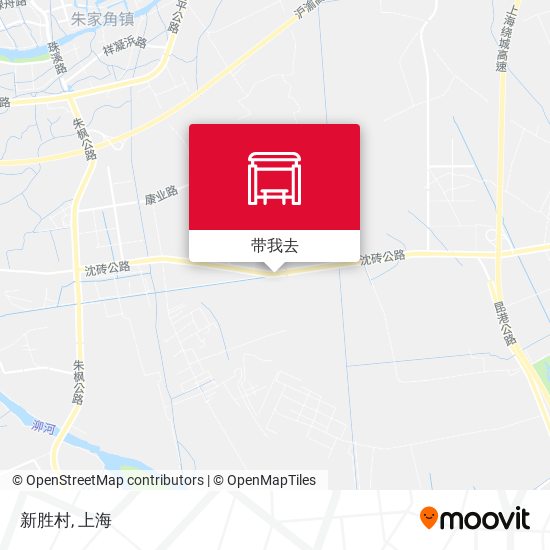 新胜村地图