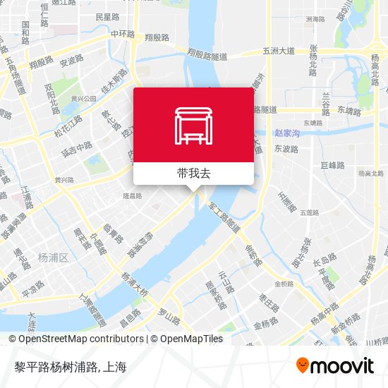 黎平路杨树浦路地图