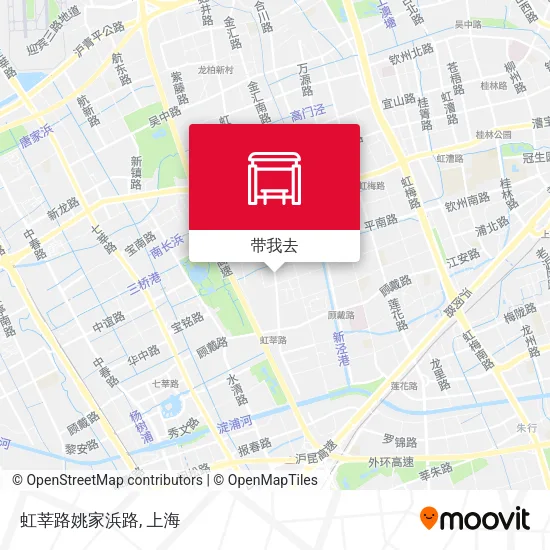 虹莘路姚家浜路地图