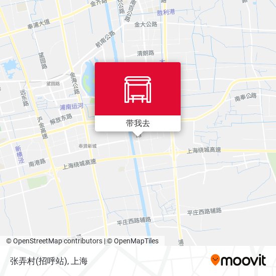 张弄村(招呼站)地图