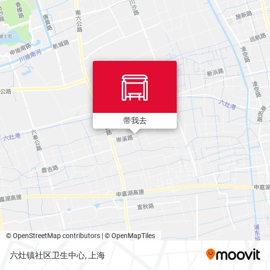 六灶镇社区卫生中心地图