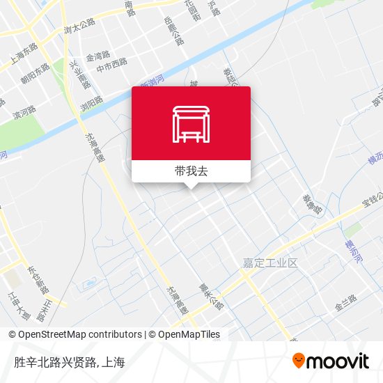 胜辛北路兴贤路地图