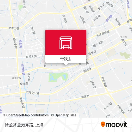 徐盈路盈港东路地图