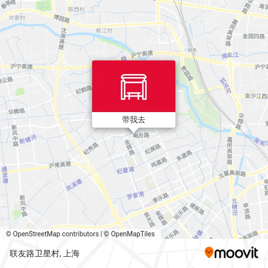 联友路卫星村地图