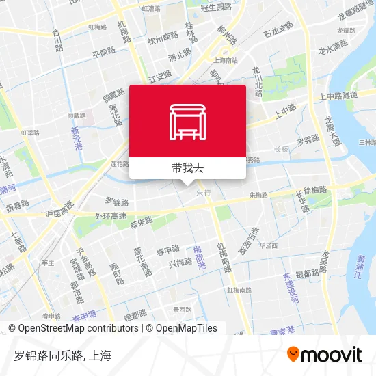 罗锦路同乐路地图