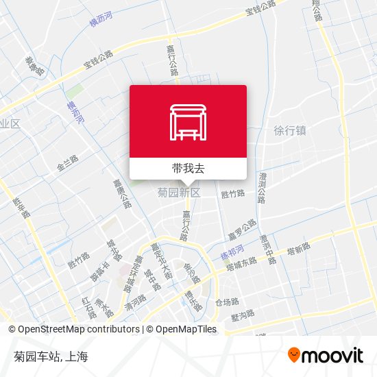 菊园车站地图