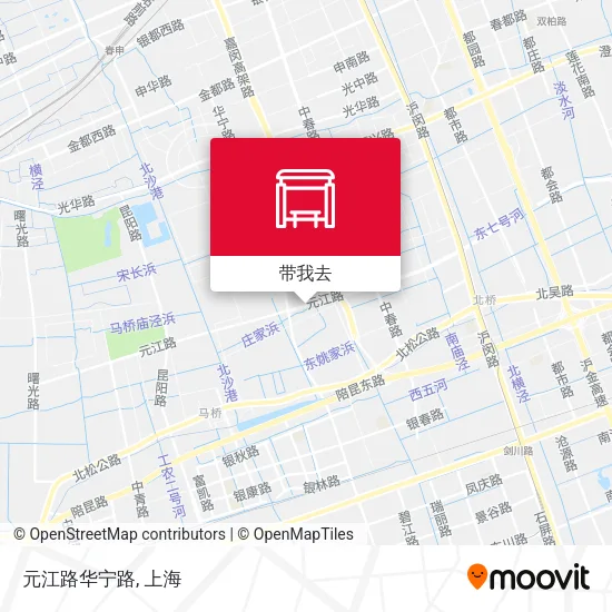元江路华宁路地图