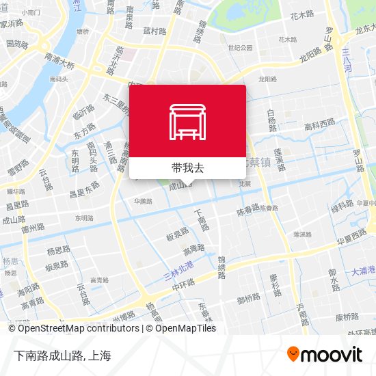 下南路成山路地图