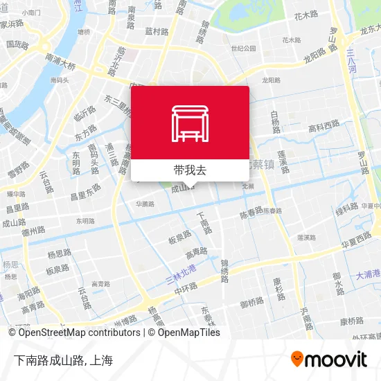 下南路成山路地图