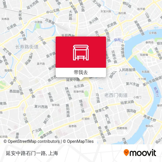 延安中路石门一路地图
