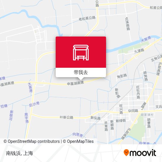南钱浜地图