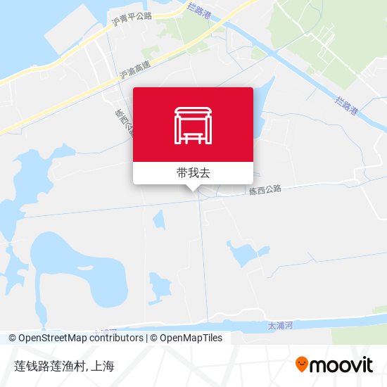 莲钱路莲渔村地图