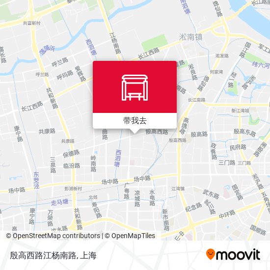 殷高西路江杨南路地图