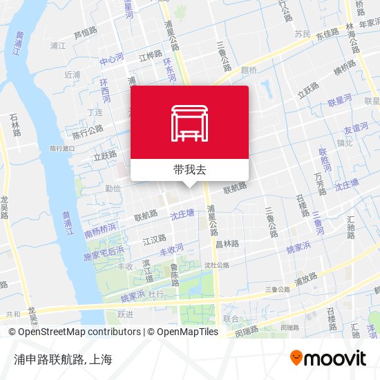 浦申路联航路地图