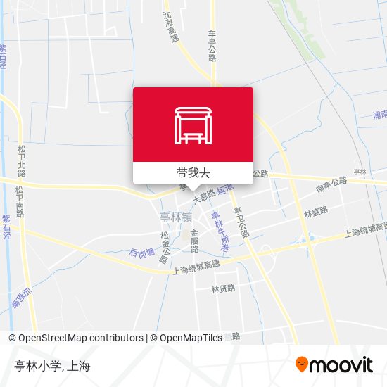 亭林小学地图