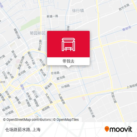 仓场路茹水路地图