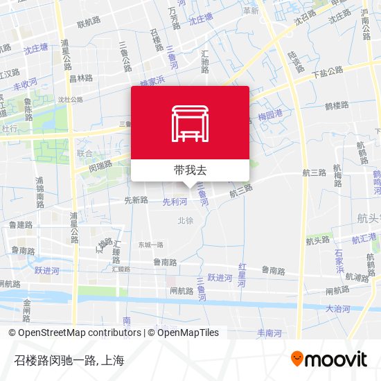 召楼路闵驰一路地图