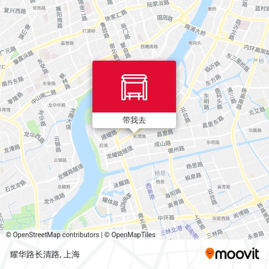 耀华路长清路地图