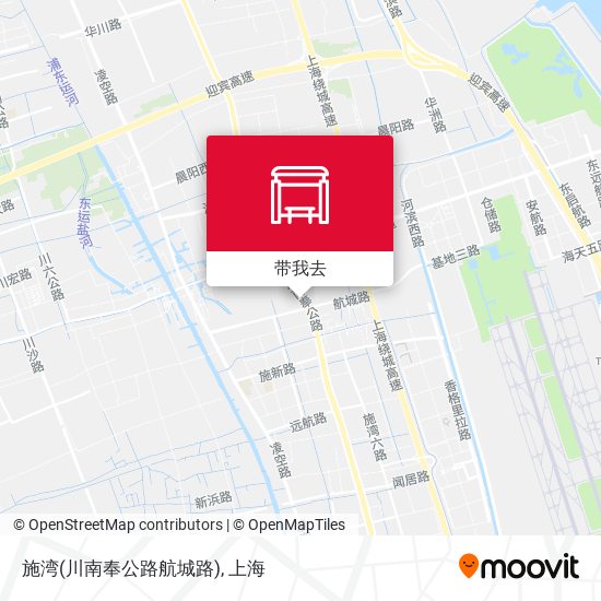 施湾(川南奉公路航城路)地图