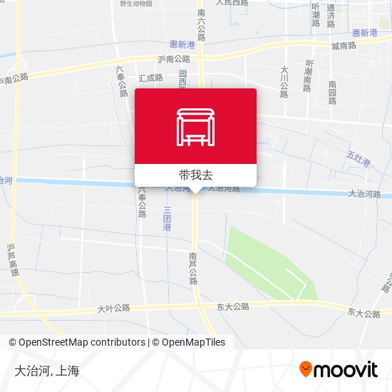 大治河地图