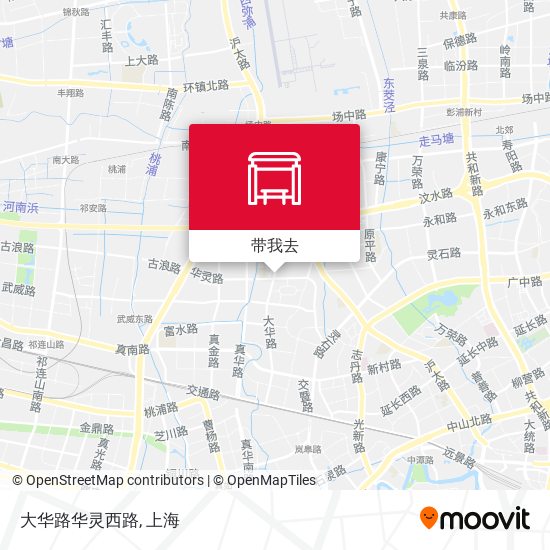 大华路华灵西路地图