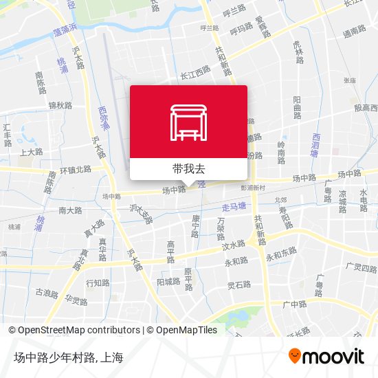 场中路少年村路地图