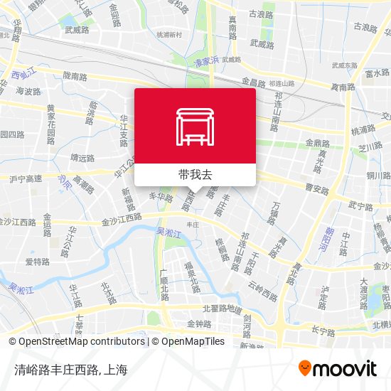清峪路丰庄西路地图