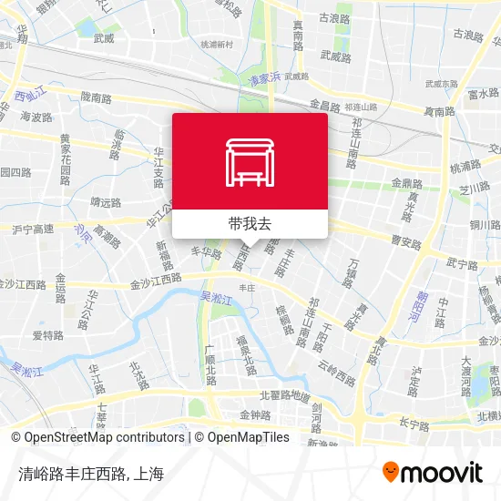 清峪路丰庄西路地图
