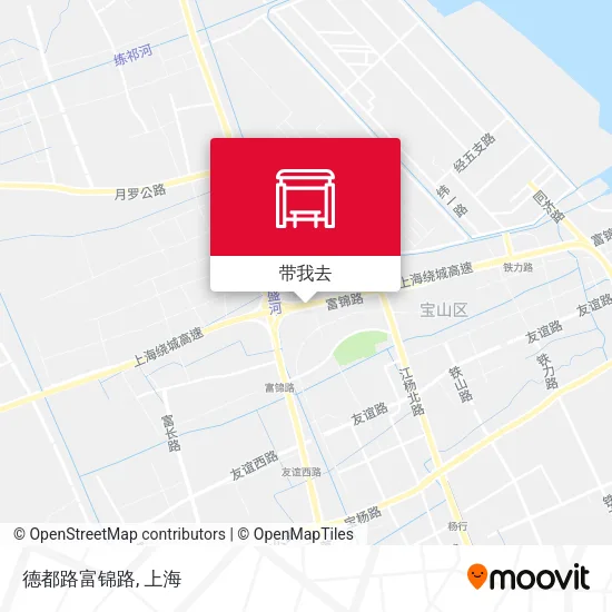 德都路富锦路地图