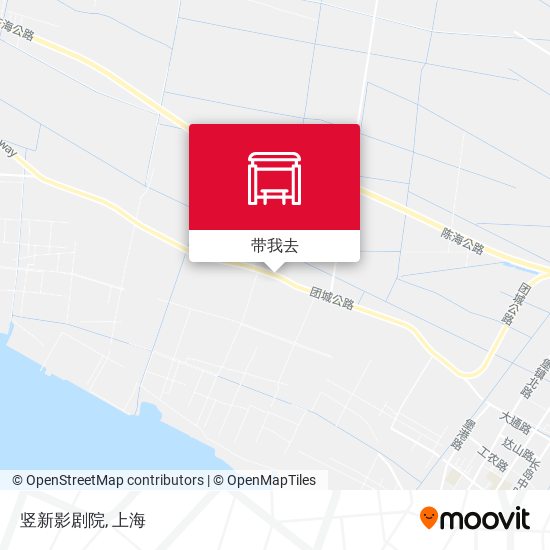 竖新影剧院地图