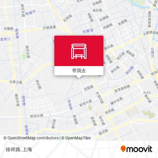 徐祥路地图
