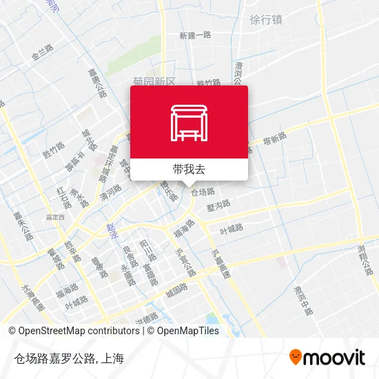 仓场路嘉罗公路地图