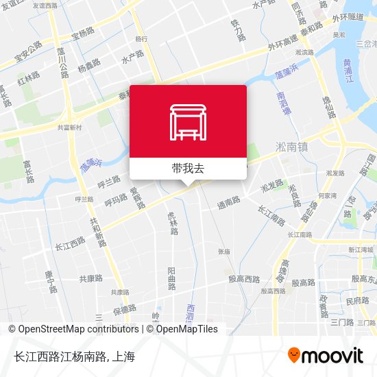 长江西路江杨南路地图