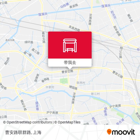曹安路联群路地图