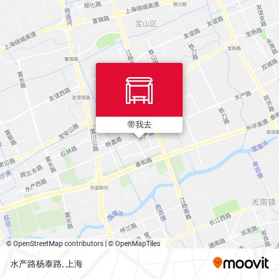 水产路杨泰路地图