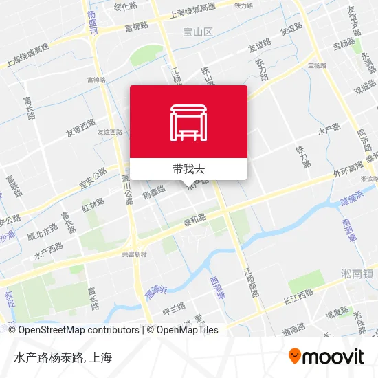 水产路杨泰路地图