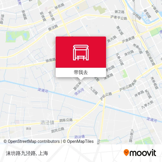 涞坊路九泾路地图