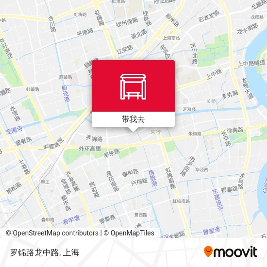 罗锦路龙中路地图